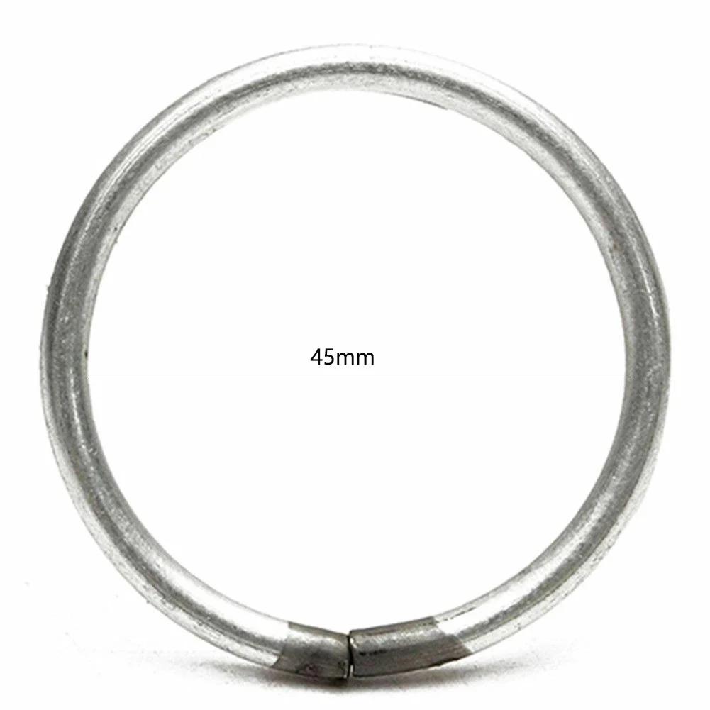 2-20pcs Multi-size Dream Catcher Hoops Round Silver Iron Metallic Good Welded Dreamcatcher Rings Handmade DIY Crafts Accessories 2pcs