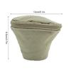 Waterproof Canvas Coffee Filter Storage Bag Reusable Coffee Filter Paper Bag  Travel Friendly