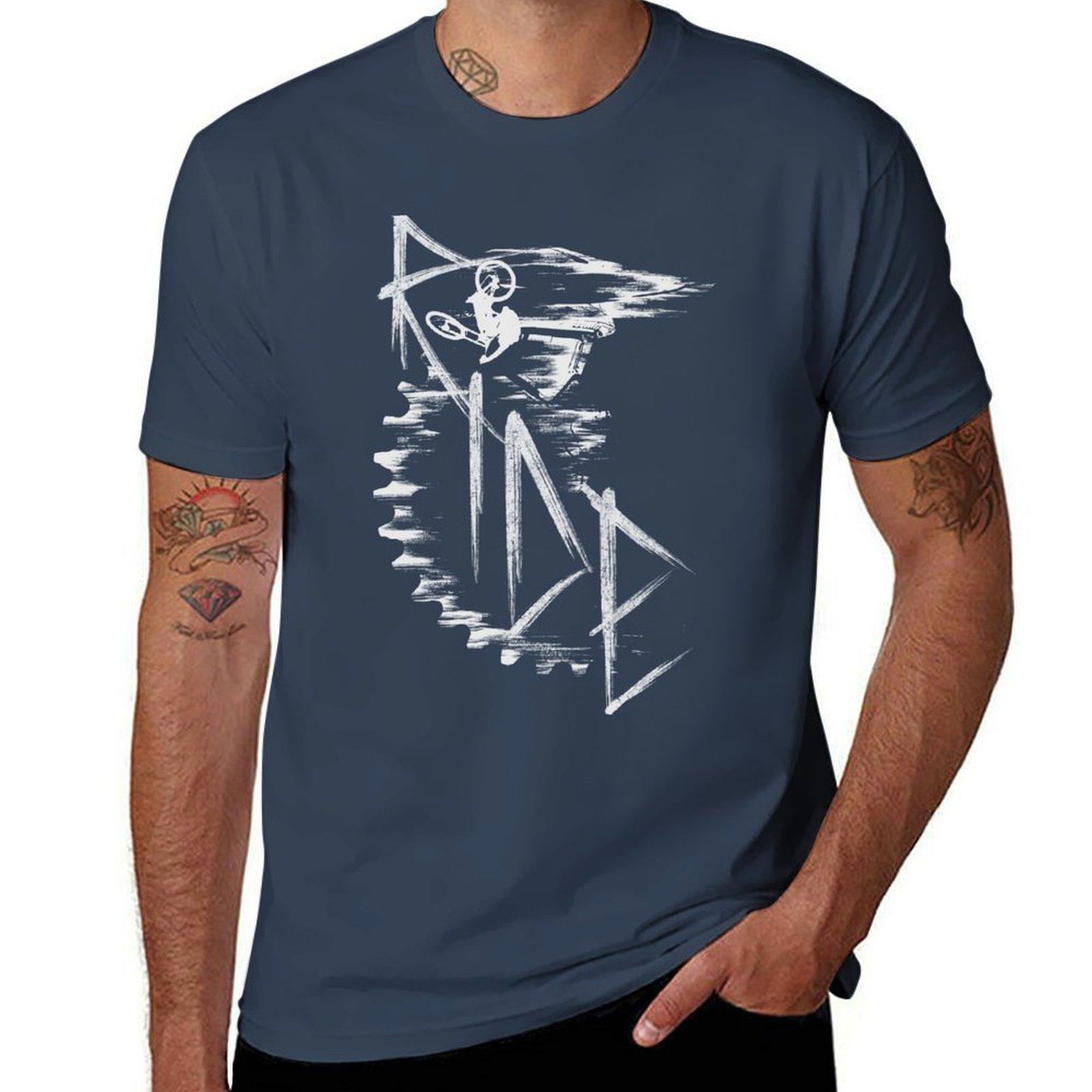 MTB Ride TShirt Plus Size Basic Short Sleeve Top S