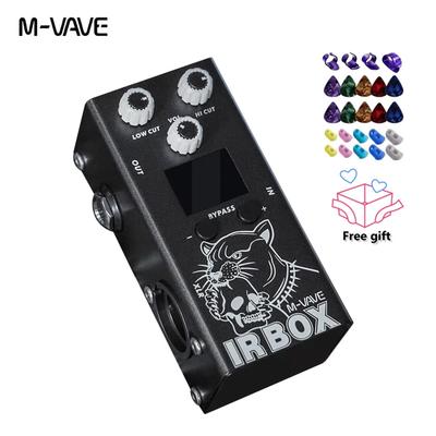 M-VAVE IR BOX Guitar Pedal | 32 Presets & APP Control, Cabinet Simulator for Studio/Live/Recording