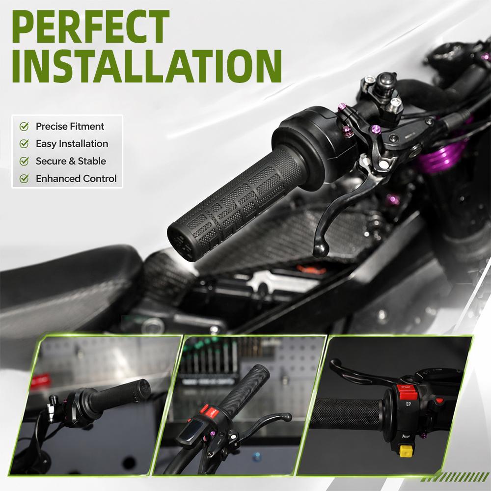 Motorcycles Handlebar Accelerated Handle Throttle Throttle Turn Grip For Surron Light Bee X S Electric Dirt Bike E-bikesParts Throttles 2