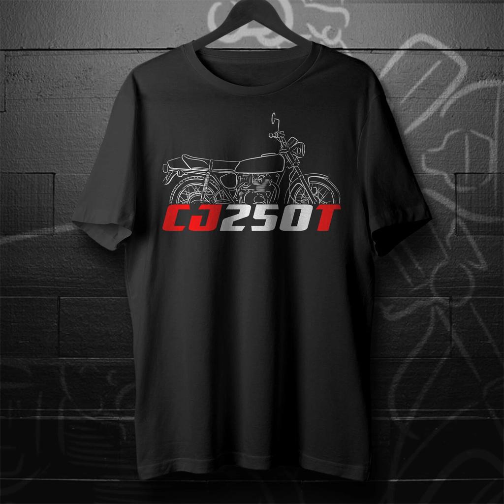 Honda CJ250T 1976-1979 - Motorcycle T Shirt for Riders