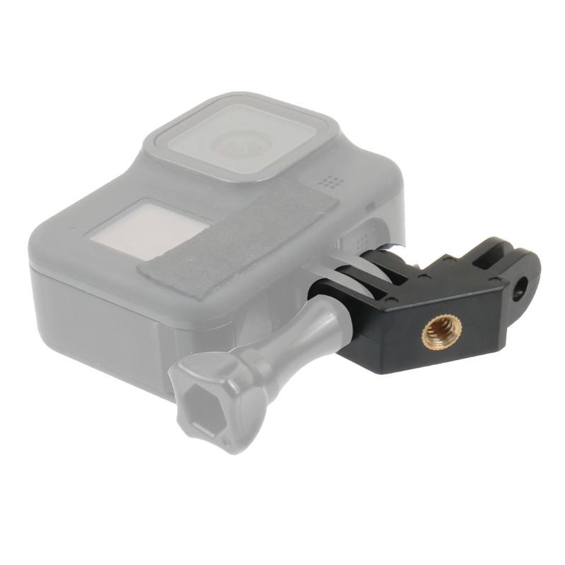 Universal 90° Vertical Adapter Action Camera Mount With 1/4" Screw Compatible With 9 10 11 12 13 Insta360 X3 X5 Action 3 4 5