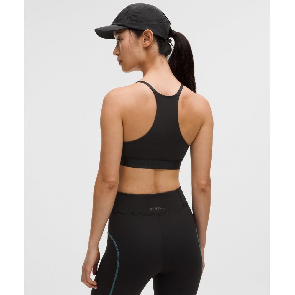 Lululemon Everlux Triangle RaCerBaCk Bra Light Support  B C Cup  Slnsh ColleCtion BlaCk