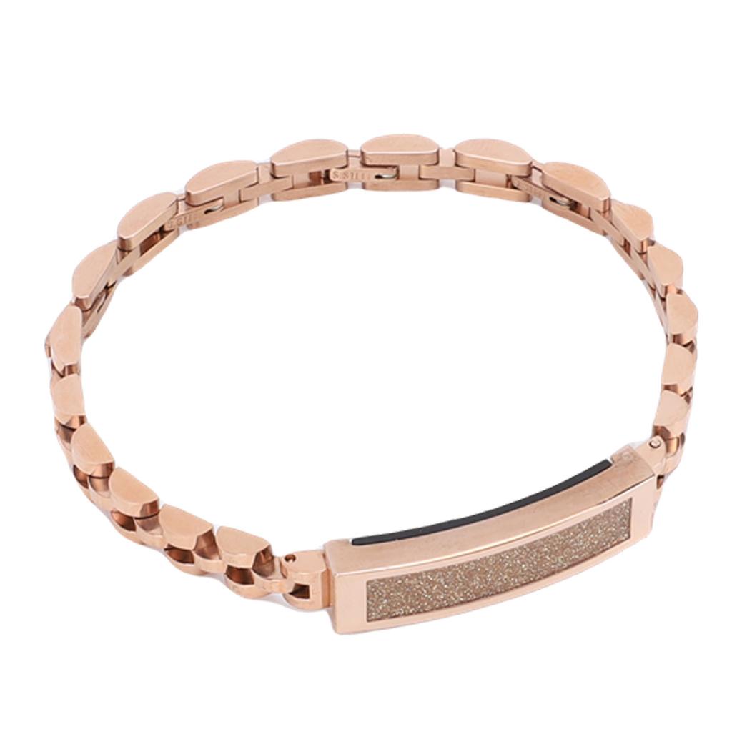 Smart Bracelet Steel Wristband Multi Motion Modes Call Reminder Waterproofing Magnetic Smart Bracelet Activity Fitness