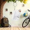 Small Photo Album 6-Piece Vintage Portable Collectible Pocket Keychain Picture Holder For Kids Teens Adult Fans Collectors