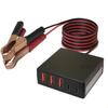 Multiple Port Charge Adapter for Car Battery 12V 24V To 5V Type-C USB Converter Charging Adaptor with Totally 5 Ports
