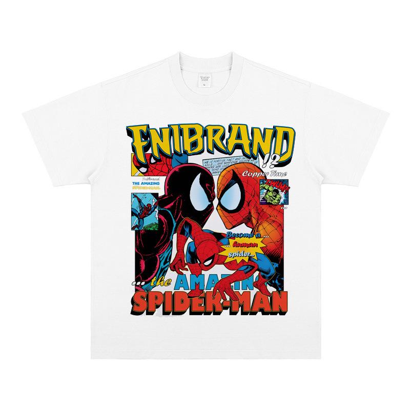 

The Amazing SpiderMan Retro Graphic TShirt Breathable Cotton Outdoor Casual Trend Wear For Urban Style And Street Culture 4XL