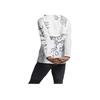 Nike Giacca Sportiva con Stampa Graffiti Nathan Bell e Logo Multi-Gancio Uomo Capospalla Bianco AJ7760-133