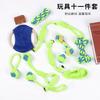 Cotton Rope Dog Toy Set Teething Dental Care 11-Piece Interactive Chew Toys Puppies Small To Medium Dogs