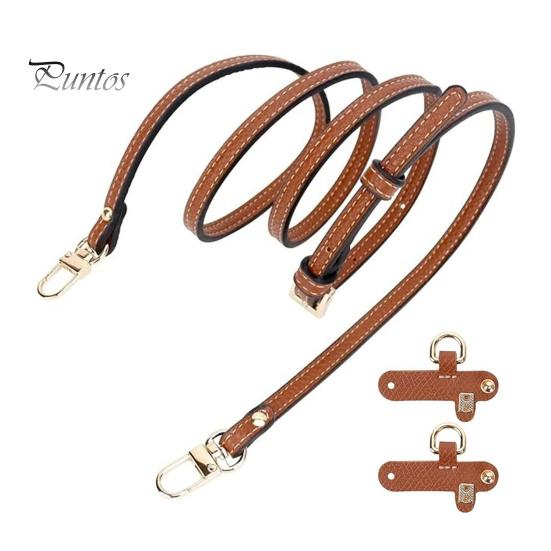 Sada nastavitelných popruhů na kabelku Ramenní popruh z umělé kůže s kovovými přezkami Výměna popruhu kabelky přes rameno pro dámskou mini tašku přes rameno