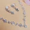 Elegant Bridal Necklace and Earring Set: Fashionable and Versatile Jewelry