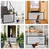 Recinzione di isolamento per animali domestici pieghevole portatile Cancelletto per cani Cancelletto per animali domestici Recinzione di sicurezza per cani da interno ed esterno