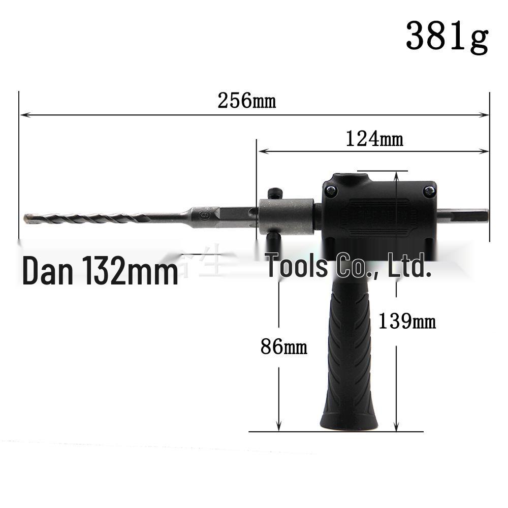 Multifunctional Electric Drill to Hammer Converter with Impact Drill and Hole Punching Capabilities