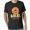 Bagels Lover S Certified Bagel Specialist Day Essential T Shirt Vintage Stylish Stretched Top For Everyday Wear Casual