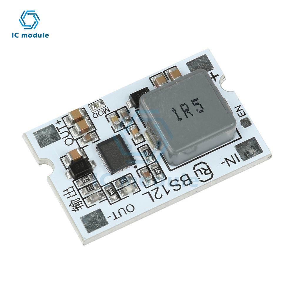 DC-DC Boost Converter Module 2.7-11V To 5V/12V 10 Mini Step-Up Board with Short Circuit Protection for Diverse Electronic Device