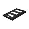 Mounting Plate Toolbox Bracket Convenient Easy Install Heavy Duty Iron Mount for Workbench Truck Bed and Garage Use