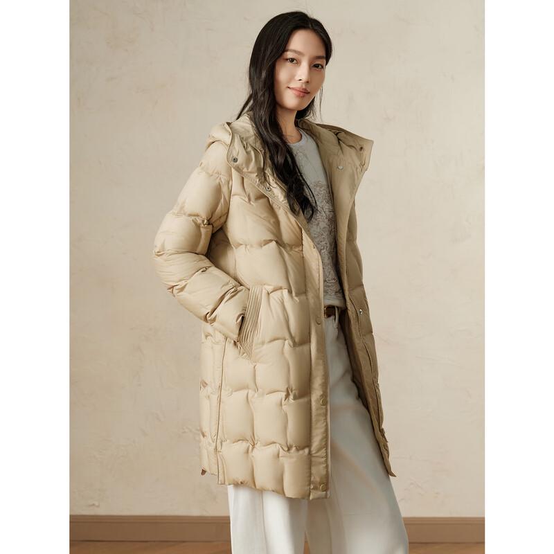 Jiuzi Annakou Women's Mid-Length Duck Down Jacket