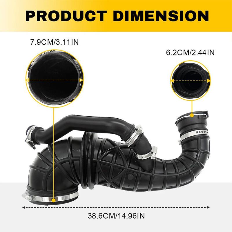 Air Filter Box Top Intake Hose Pipe for Ford Focus Transit Connect Tourneo Connect 1M519R504AB 1M51-9R504-AB