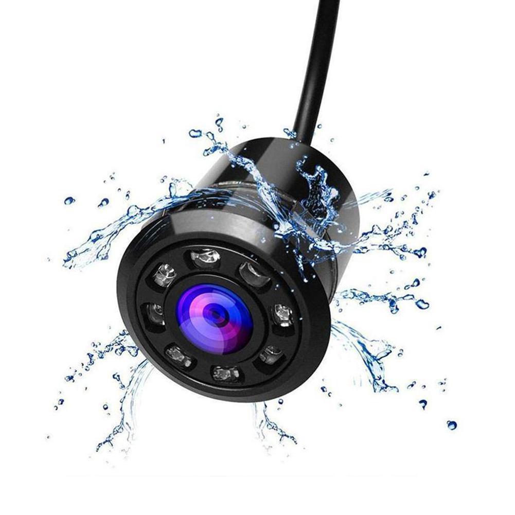 HD reversing camera starlight night vision 18.5 waterproof car rear camera 8 lamp style