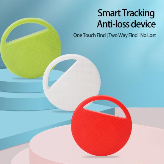 Two Way Separation Alarm APP Control Selfie Function Smart Tracker with Metal Ring Loud Sound Bluetooth-compatible 5.0 Key Finder