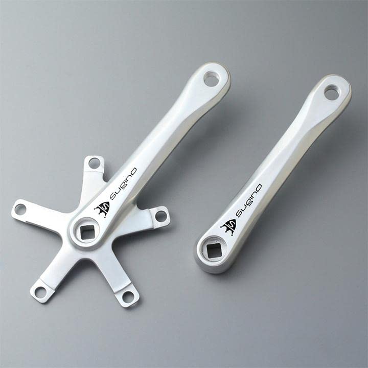 

Sugino RD4 Crankset AA SIL Mighty Taper (Single Speed) 172.5mm P.C.D.130mm