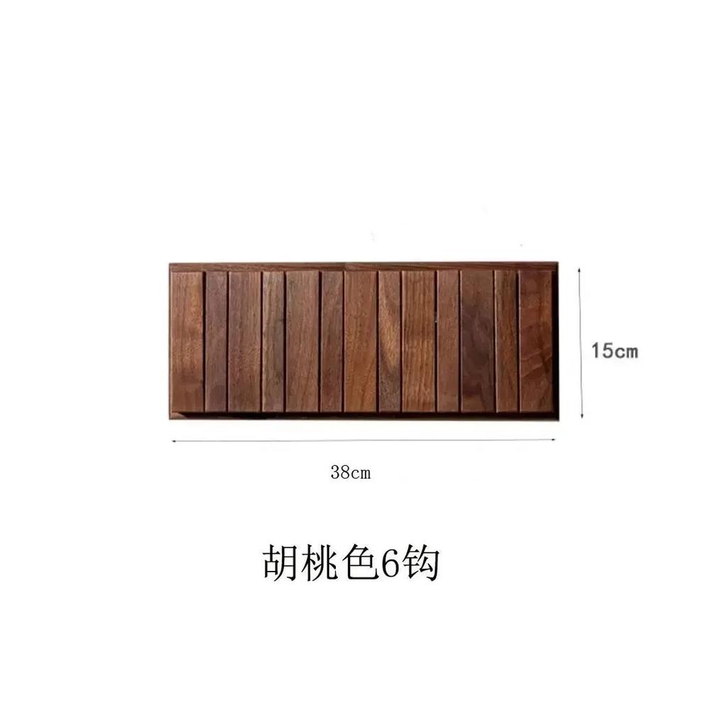 Wall Clothes Hanger Mounted Coat Hook Nordic Solid Wood Hallway Dressing Rooms Furniture Living Room Clothes Hanger Organizer