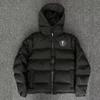Kurtka typu „retro-stand-up collar letter and small label hafted zipper down warm”