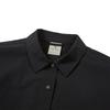 [Snowpeak] Root Women's Semi-Crop Pocket Short-Sleeve Shirt Black (S24MWRSH61)