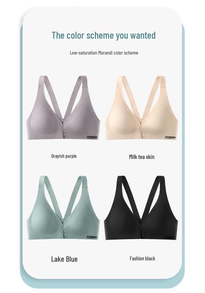 Südostasien Verstellbarer Push-Up-BH für Damen mit breiten Trägern und schönem Rücken-Design