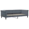 VidaXL Daybed Without Mattress Dark Grey 90x200 Cm Velvet 354245