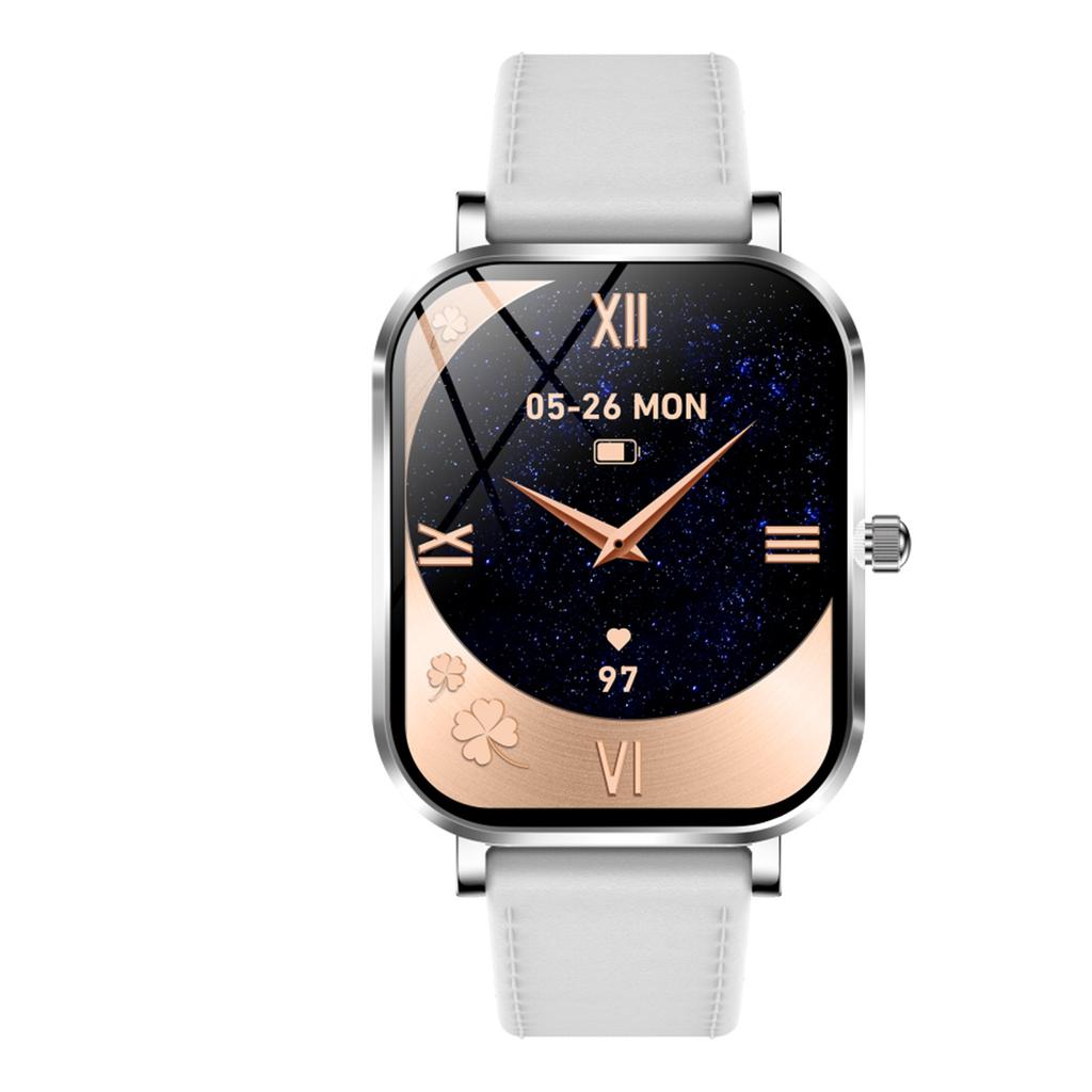 Women S Smart Sports Watch with Metal Body 1.75 Display Support Calls Health Monitoring