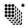 120pcs Round Shape Label Stickers Mason Jars Spice Bottle Pantry Food Storage Stickers Waterproof Reusable Blackboard Stickers