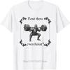 Dost Thou Even Hoist Gym Print TShirt Summer Vintage Fashion Casual Tops for Women Streetwear Oversize Short Sleeve Tshirts