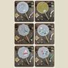 Artistic Double Sided Embroidered Round Fan For Traditional Performances And Indoor Decoration