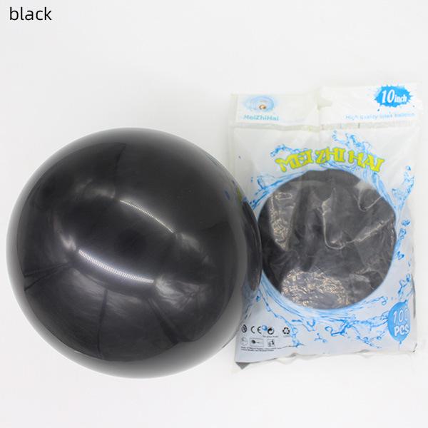 10-Inch Retro Transparent Wedding & Birthday Balloon Set