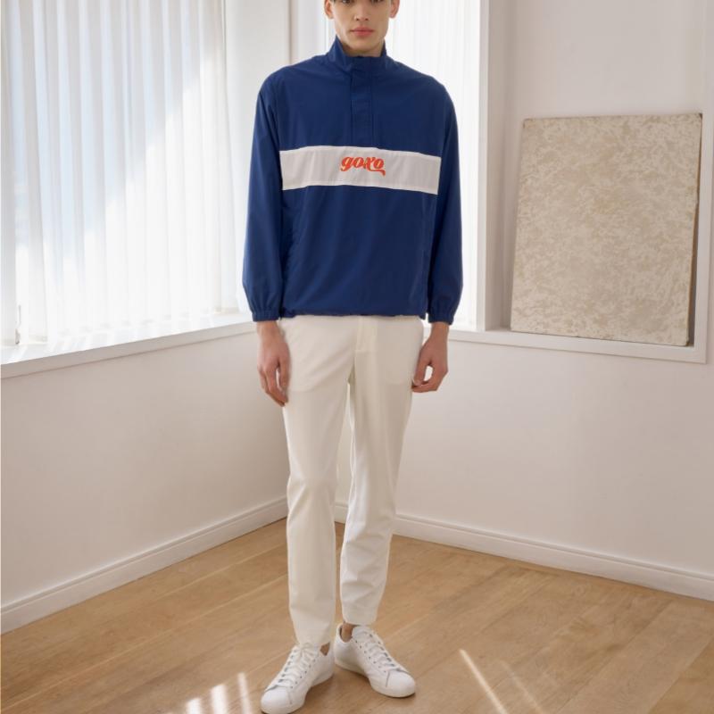 GOXO Pocket Pants White Hook Slice Lettering