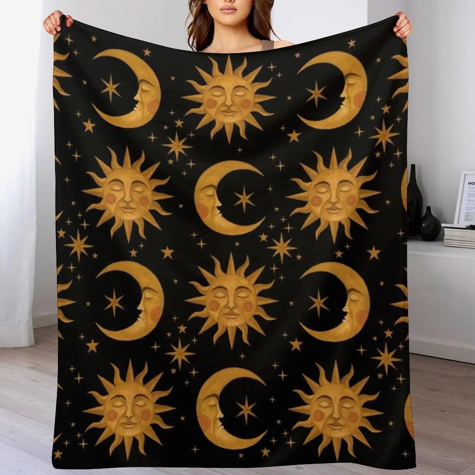 Celestial dreams Throw Blanket Elegant Warm Throw Blanket for Hotel Home 102x76cm(40x30in)