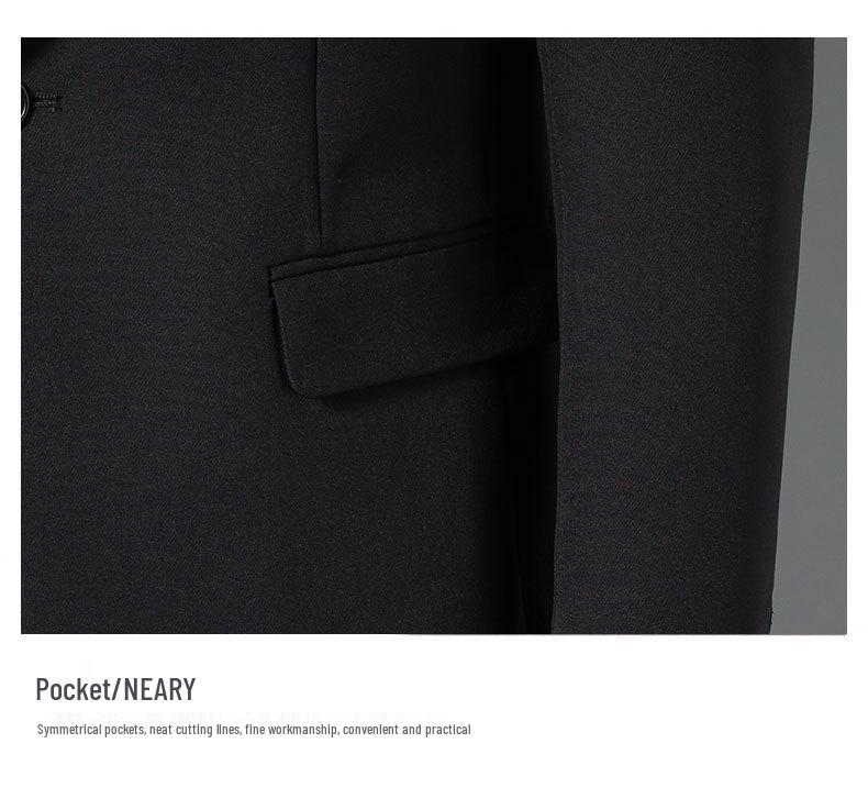 Romon Men's Slim Fit Blazer - Stylish Korean Trend for Spring & Autumn