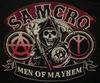 SOA, Men of Mayhem. Sons of Anarchy Men's Gift T-Shirt Summer Cotton Short Sleeve O-Neck Unisex T Shirt New S-3XL