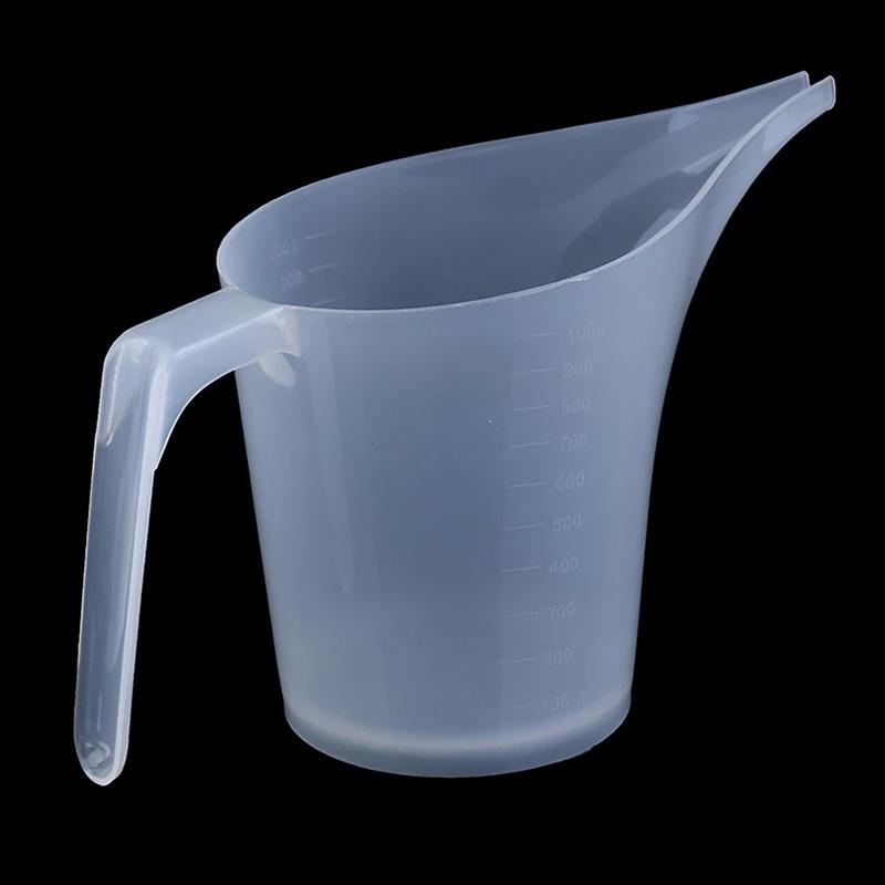 Tuit Vloeistof Plastic Maatbeker Beker Afgestudeerd Oppervlak Koken Keuken