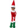 1 Pair Sock Christmas Elf Doll Clothes Sock Skirt Pants Hoodie Baby Toy Accessories Birthday Gift