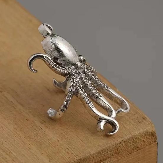 1Pc Vintage Octopus Ear Cuff Earring Non Pierced Ear Cartilage Earring Octopus Cuff Wrap Earring for Women Party Music Festival Accessory