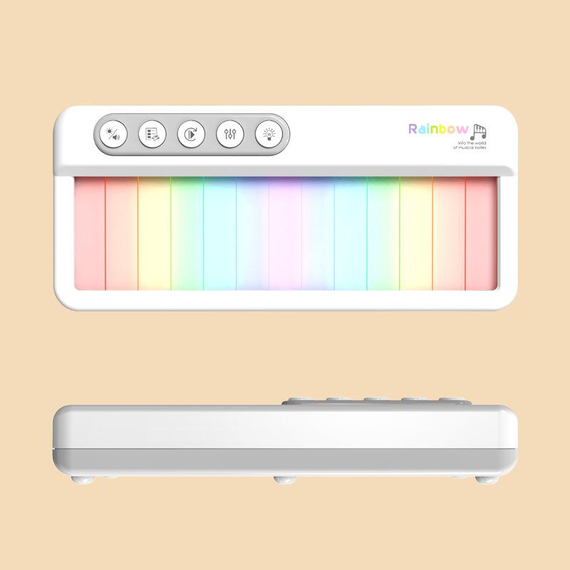 

Детский орган Электронное пианино Радужная подсветка Светодиодная клавиатура Детская развивающая игрушка Музыкальная