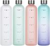 Tritan 1000ml Gradient Sports Water Bottle - Large Capacity, Portable, Outdoor Fitness Cup