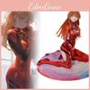 Genesis Evangelion Neon Asuka Langley Soryu Sitting Posture Figurine Anime Model