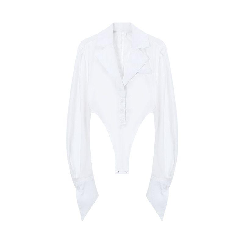 

Kumikumi One-Piece Summer Bows Sheath Shirt One-body shirt M