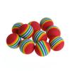10Pcs Colorful Cat Toy Ball Interactive Cat Toys Play Chewing Rattle Scratch Natural Foam Ball Training Pet Supplies 2026