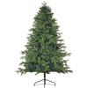 Artificial Christmas Tree, Realistic Look, Flame-Retardant, Sturdy Metal Base, 183 cm, Green