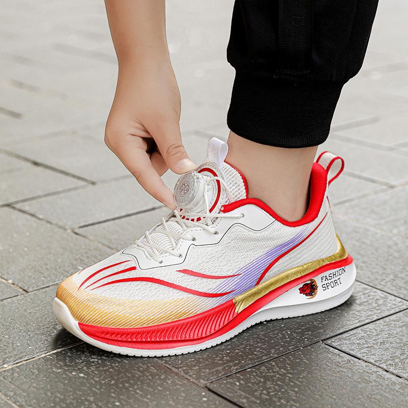 Ag.Dog red rabbit 6pro carbon board running classmates 2025 new spring and autumn breathable children's professional sports shoes tide